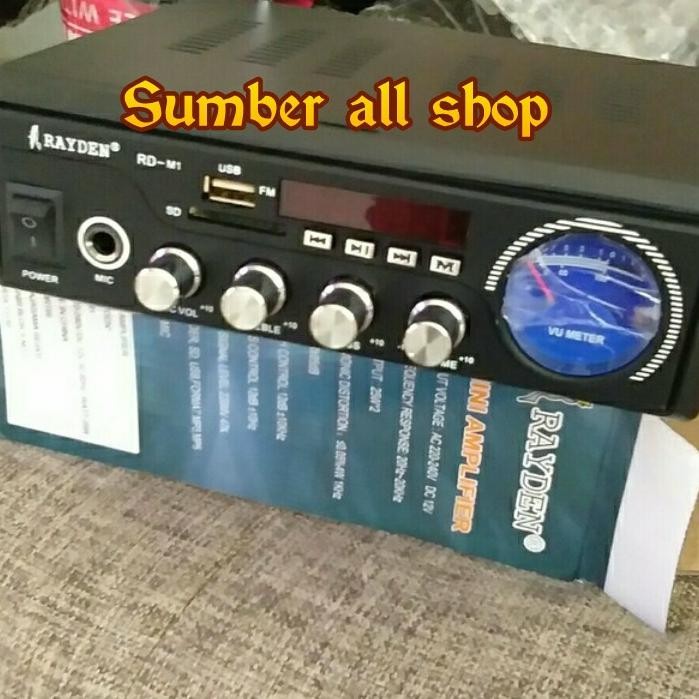 TERMURAH AMPLIFIER MP5 PLAYER VIDEO KARAOKE