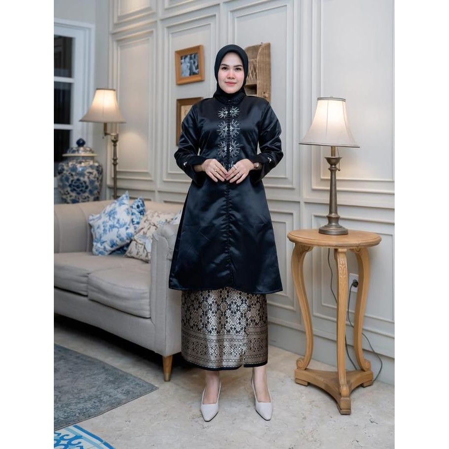 BAJU KURUNG MELAYU PAYET MEWAH WISUDA PESTA ACARA PERPISHAN PERNIKAHAN WANITA TERBARU ATASAN KEBAYA 