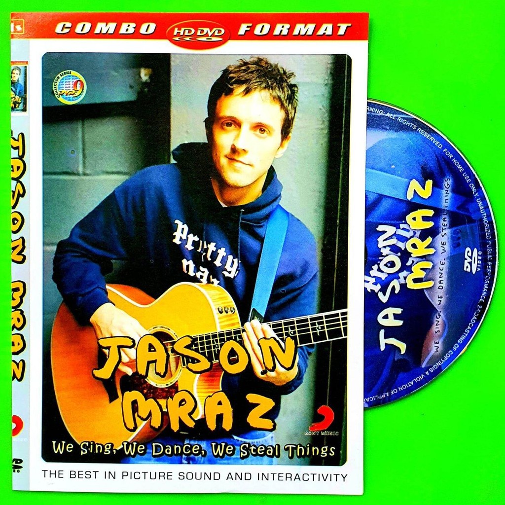 KASET DVD LAGU POP BARAT TERBARU - KASET DVD VIDEO MUSIK LAGU JASON MRAZ-LAGU ALBUM JASON MRAZ TERBA