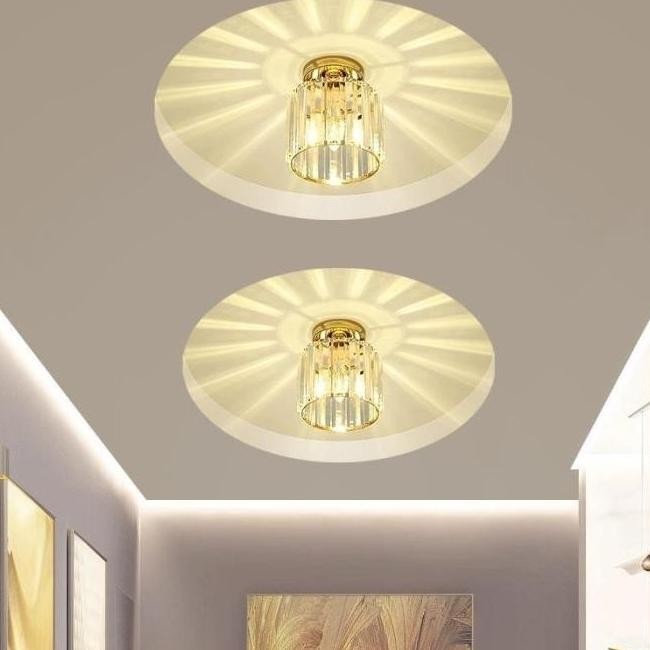 Lampu Plafon Kristal Lampu Hias Modern Minimalis