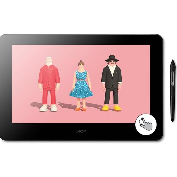 Murah New Wacom Cintiq Pro 16 inch DTH-1620 Creative Pen Display + bonus Non COD
