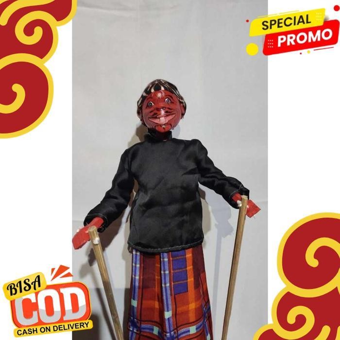 TRENDING WAYANG GOLEK SI CEPOT DAN SI PETRUK / DEWALA 2 PCS