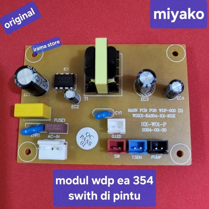 Murah Modul Pcb Dispenser Galon Bawah Miyako Wdp 200 Wdp 300 Miyako