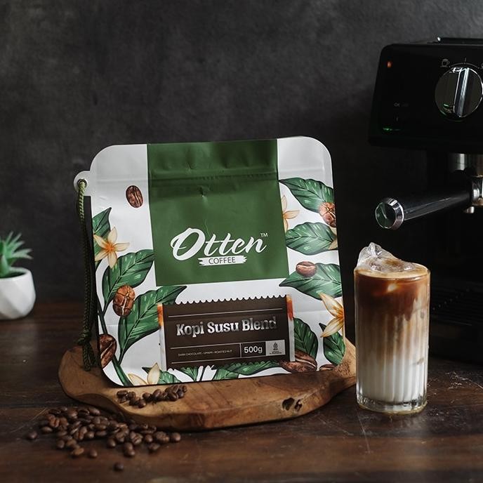 

Kopi Susu Blend 500Gr Commercial House Blend - Biji / Bubuk Kopi Arabica Robusta Otten Coffee Original Dan Terlaris