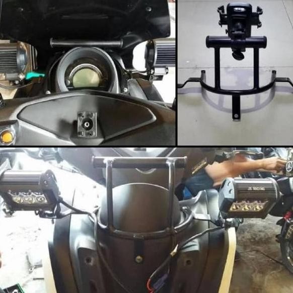 DUDUKAN HOLDER HP NMAX BRACKET DUDUKAN HOLDER HP MOTOR NMAX