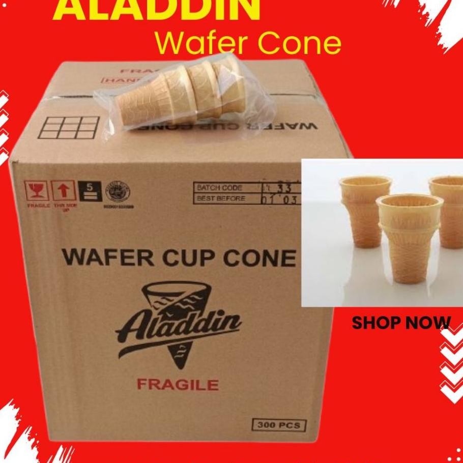 

Erupu Cone E Rim Alladin Wafer Cup Cone Ice Cream Fc Mcd Aw