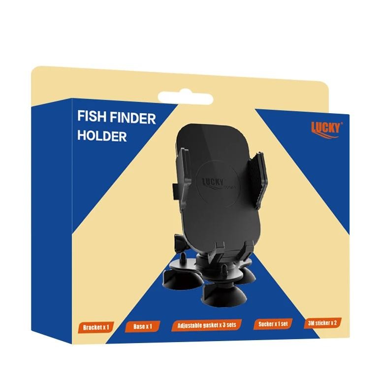 Lucky Fish Finder Holder Is Compatible With A Hand-Held Fish Finder Phone Holder