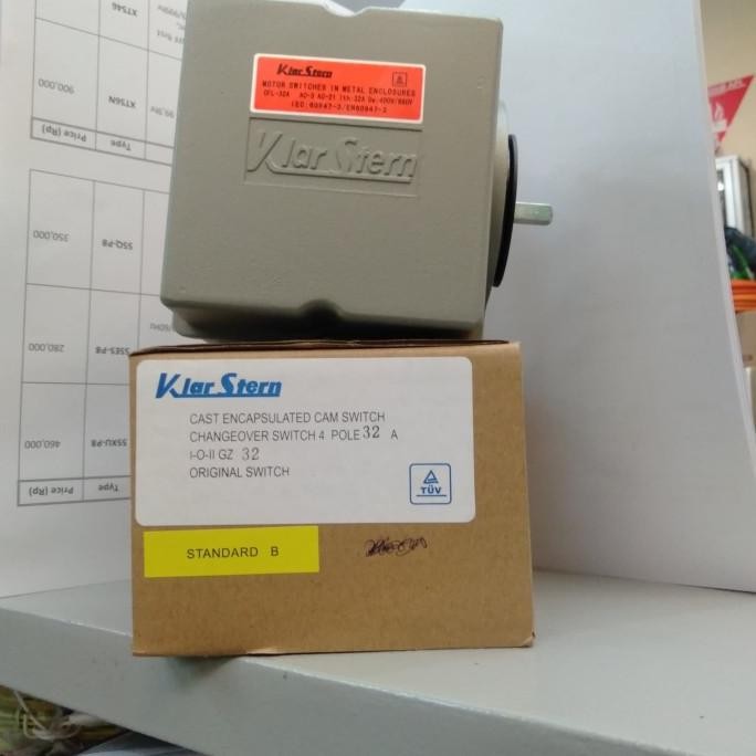 Diskon Cos/Ohm Saklar 3 Phase 32A /4Pole Klar Srern