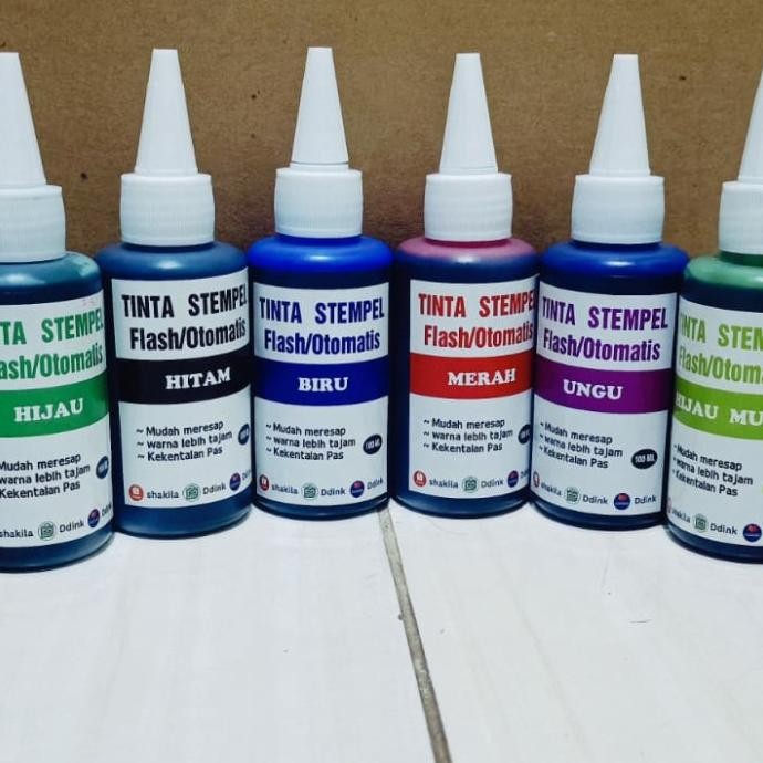 

tinta stampel flash 100ml by Radhiant official