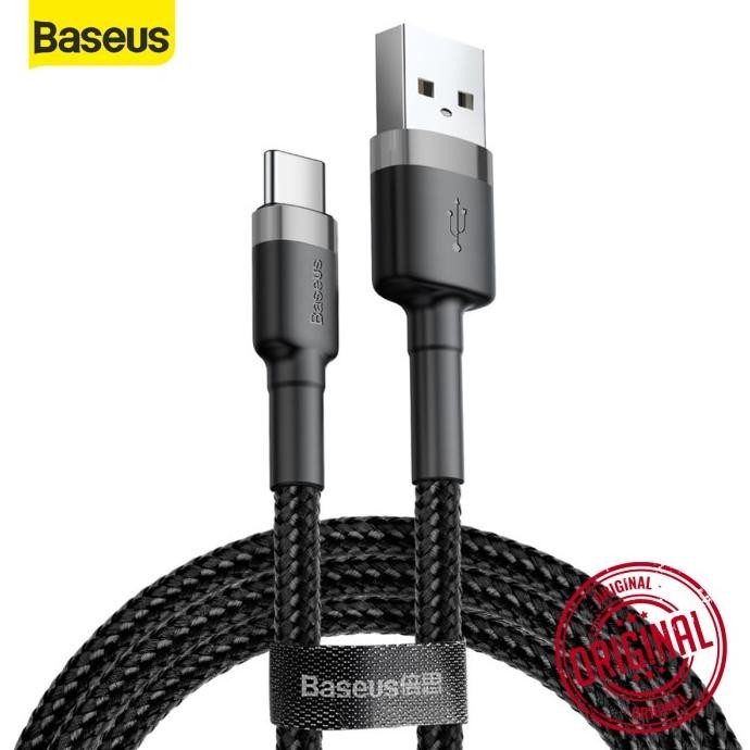 baseus cafule cable usb totype-c 2a 2m 1m catklf-b catklf-c kabel data termurah