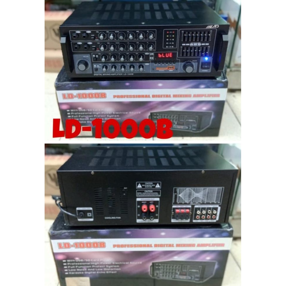 Amplifier Karaoke Lad Ld 1000B Bluetooth Original