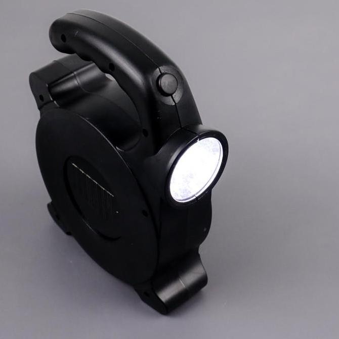 Lampu Senter LED Lantera Emergency Camping COB Lampu Kerja Solar Panel Taffware TJ329A