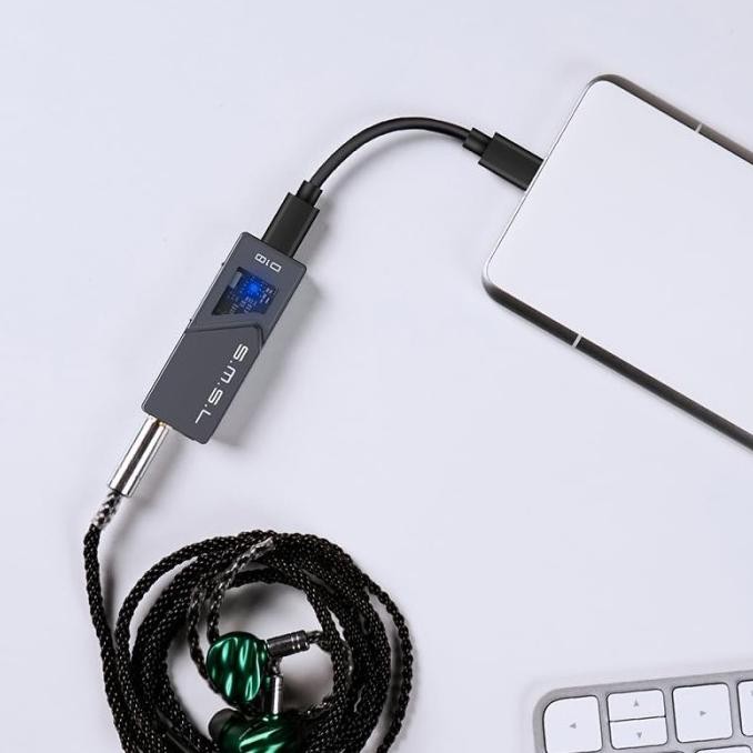 Smsl D10 / D 10 Dac Audio Portable Mini Deer Earphone Amplifier 3.5Mm 4.4Mm Original