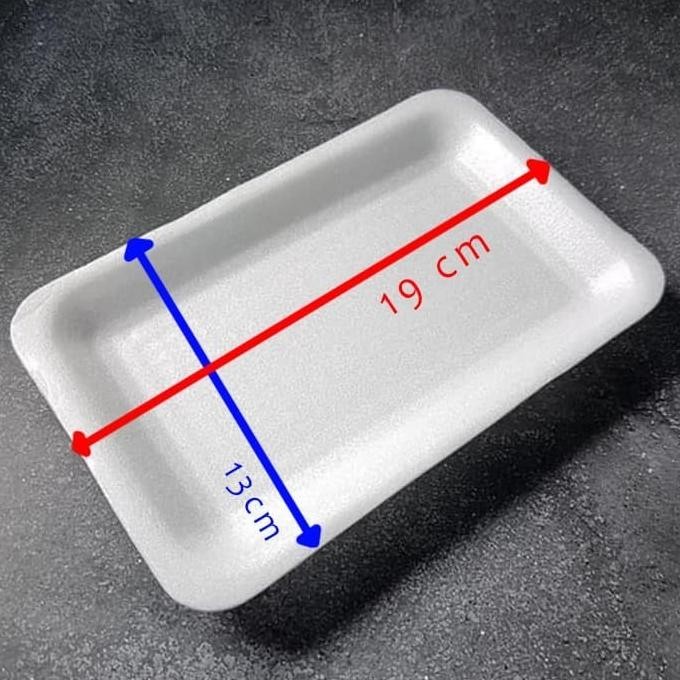 

Tray Gabus Tr02 250 Pc Styrofoam Sterofoam Stirofoam Daging Buah Sayur Terbaru