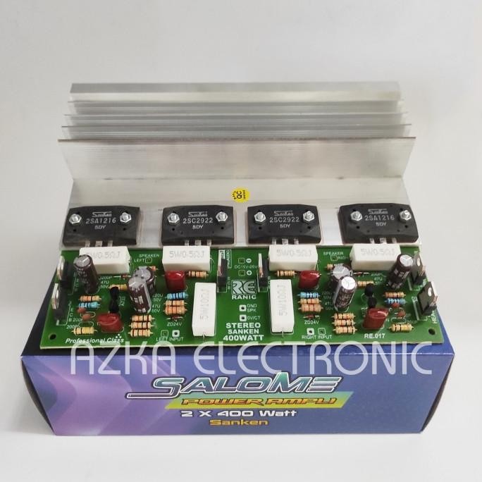 Kit Power Amplifier Sanken 2X400W Original