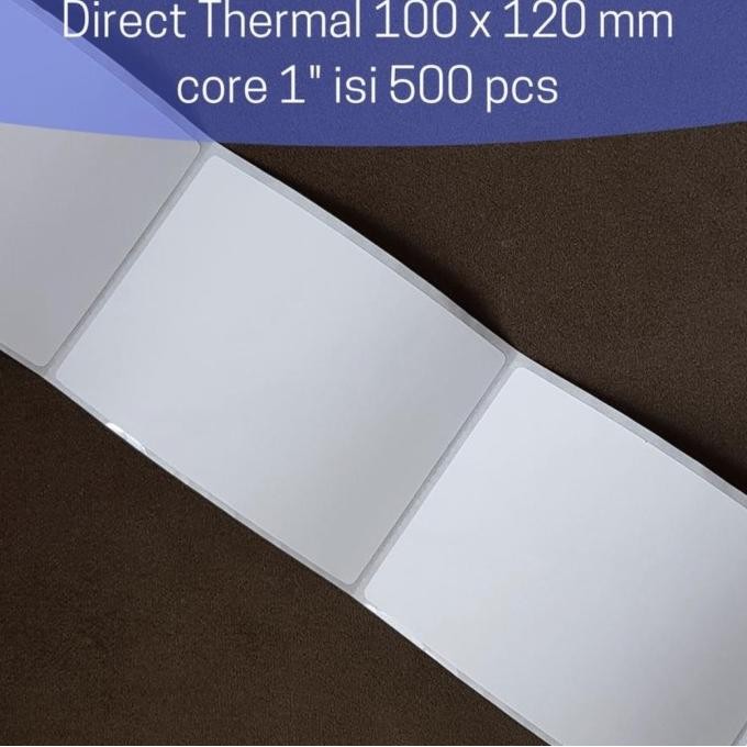 

LABEL BARCODE 100 X 120 mm KERTAS STICKER DIRECT THERMAL 100x120 by Radhiant official
