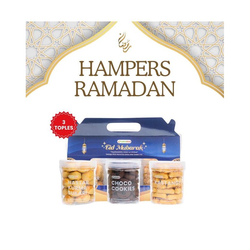 

Parcel Lebaran Paket Kue Kering Lebaran 1 Box Isi 4 Mumtaz Bakrey