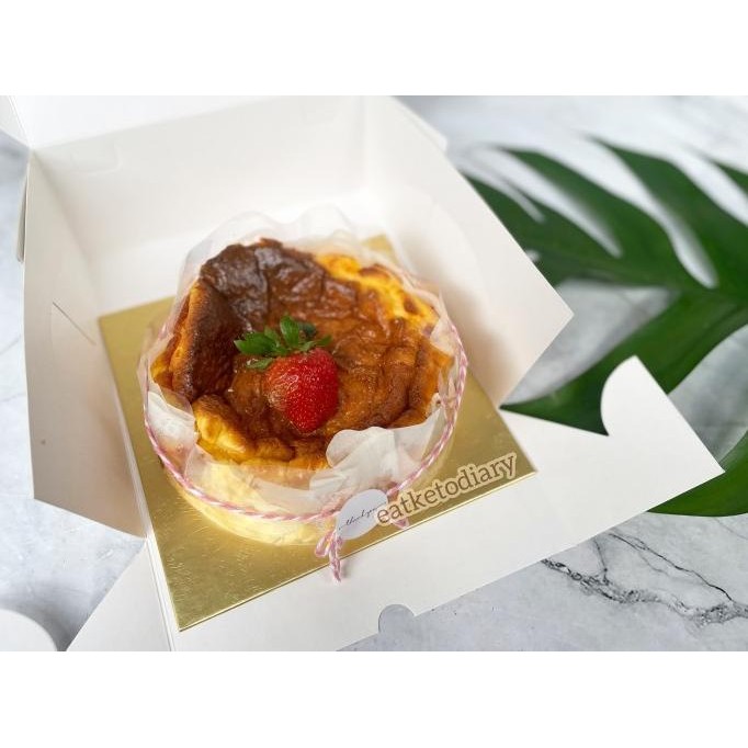 

Sale Keto Basque Burnt Cheesecake Halal Cake Kue Debm Eatketodiary