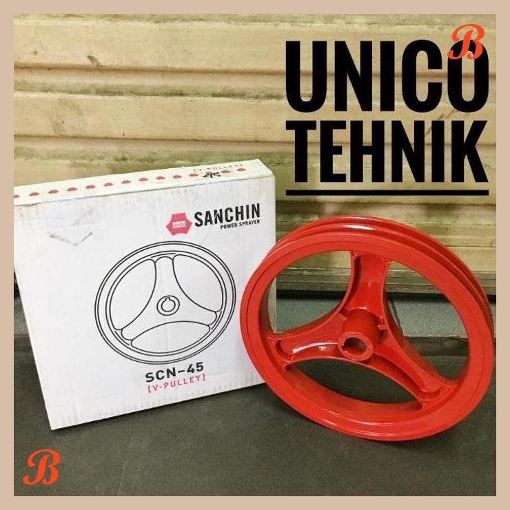 [SPP] PULLEY SANCHIN SCN / SC 45 / V PULLEY / SPARE PART SANCHIN SC 45