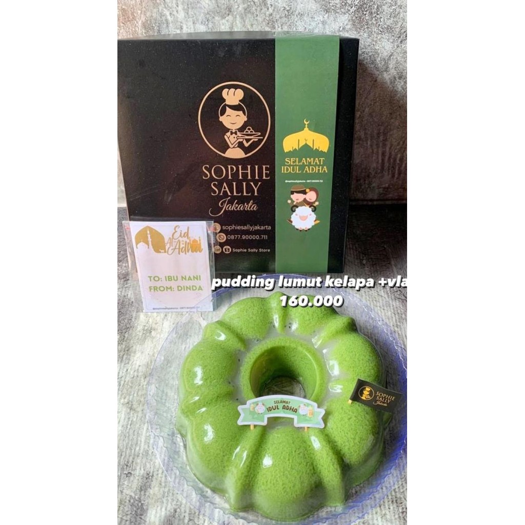 

Murah Hampers Pudding Lumut Kelapa - Paket Idul Adha Edition - Ready