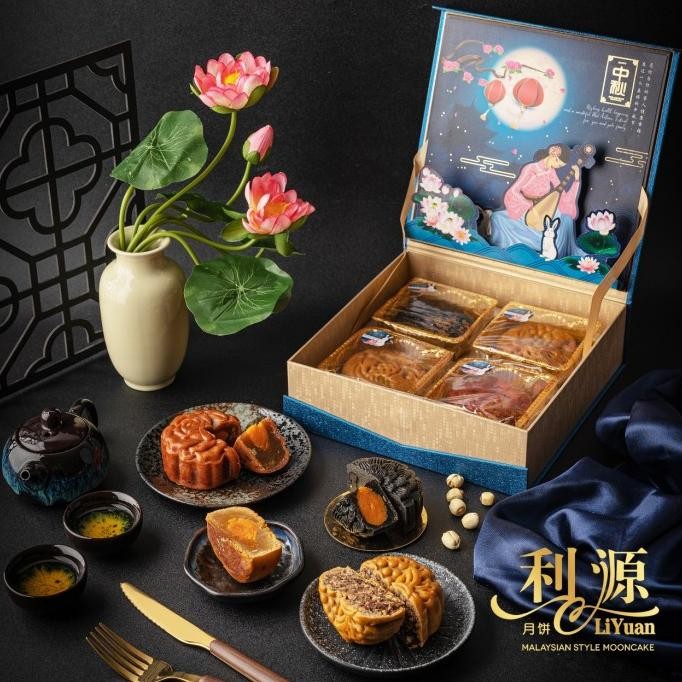 

Promo Mooncake Premium Liyuan Mooncake Gojin Mooncake Halal Moon Cake Lotus