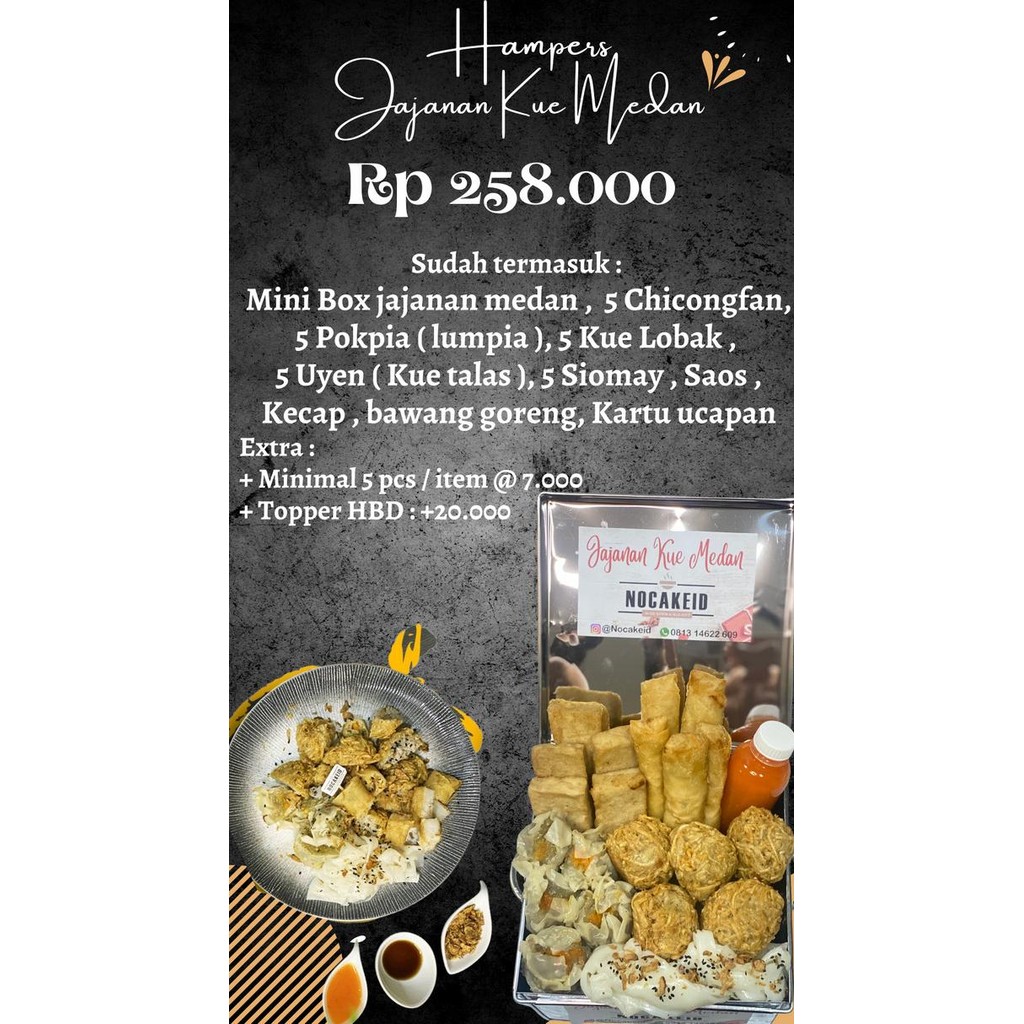 

Promo Jajanan Kue Medan , Hadiah Ulang Tahun, Hampers , Hampers Natal