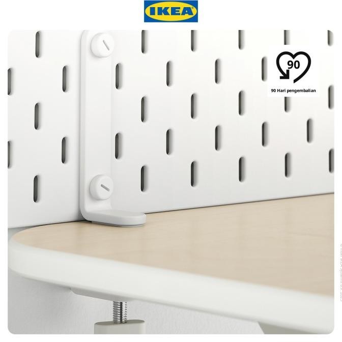 

IKEA SKDIS Konektor Meja Dengan Papan Pegboard Isi 2pcs