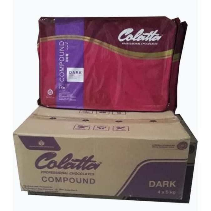 

TERSEDIA Dark Cooking Coklat(DCC) Colatta repack 500gram