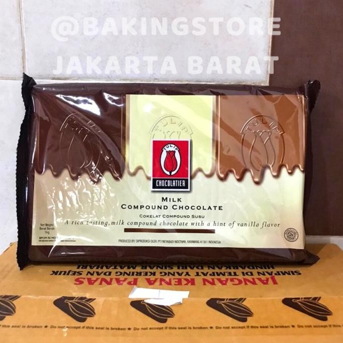 

TERSEDIA Coklat Compound Milk Tulip 1kg (KHUSUS GOJEK/GRAB)