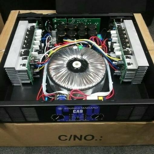 Power Amplifier Soundstandard Ca 9 Body Panjang Original