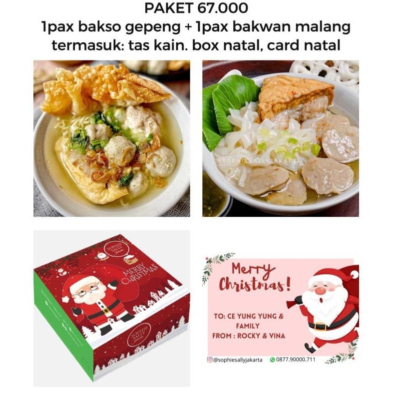 

Sale Hampers Natal Paket Ekonomis Christmas Edition - Ready Setiap Hari