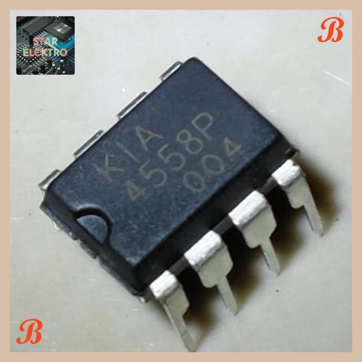 [SRE] KIA 4558P Dip-8 KIA4558P IC Low Noise Dual OpAmp 4558 KEC KIA4558