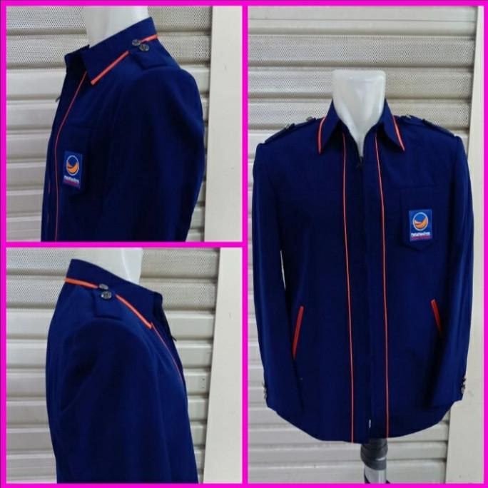 new !!! SEMI JAS PARTAI NASDEM BLAZER PARTAI NASDEM murah