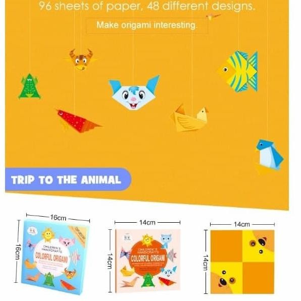 

Origami Paper Motif 108 Lembar / Kertas Lipat Origami Best Seller