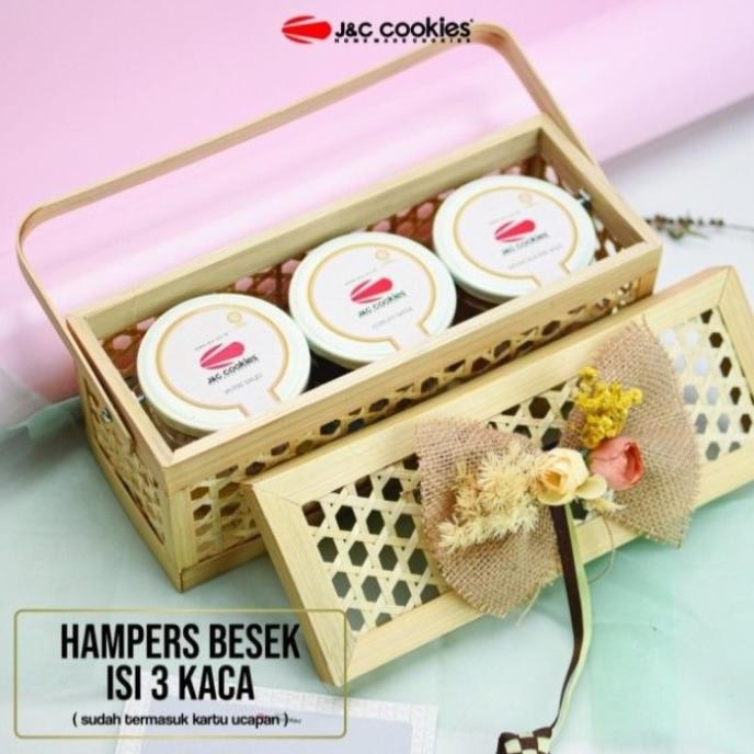 

Promo Hampers Besek Jnc Cookies 3Jar