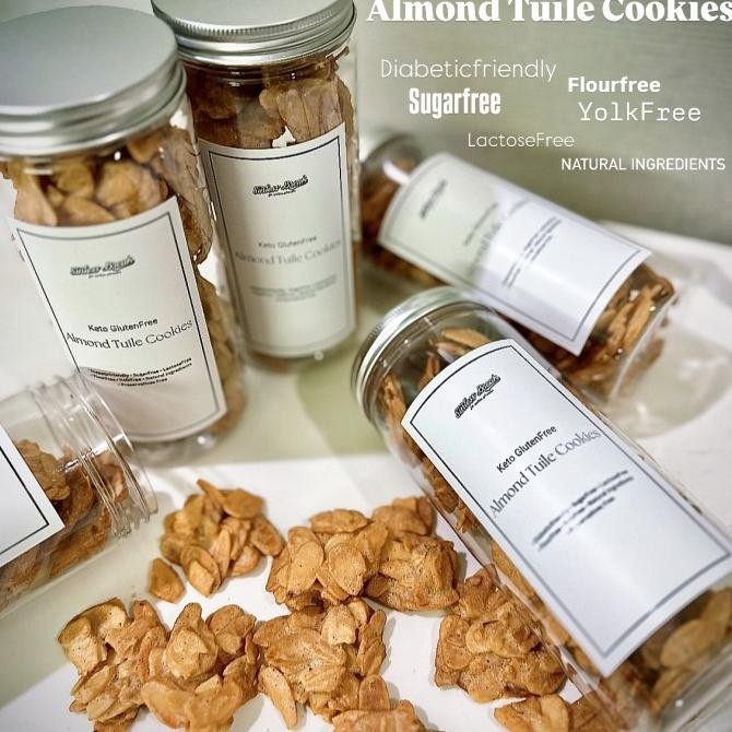 

Sale Keto Gf Almond Tuile Cookies (+/- 125Gr)