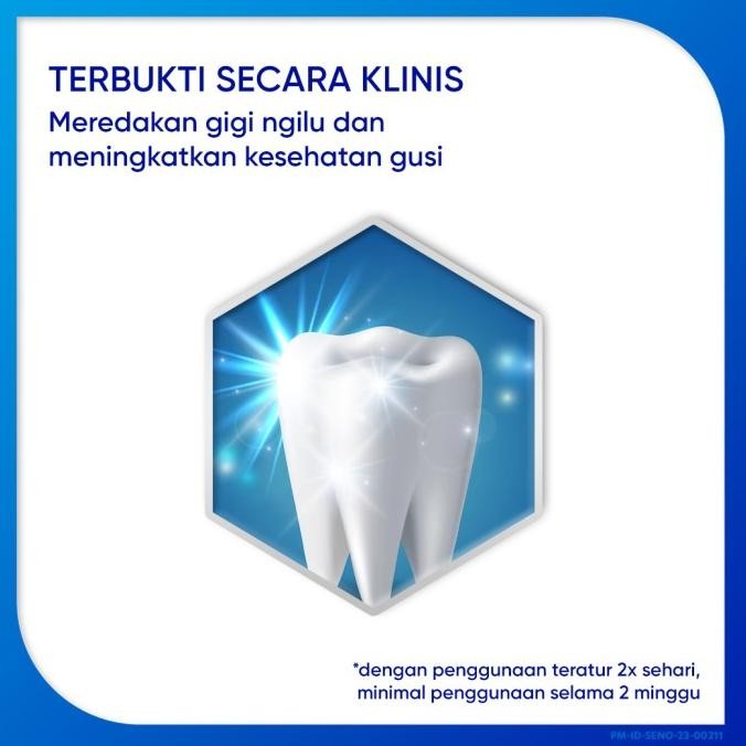 Sensodyne Pasta Gigi Sensitif Essensial Care Whitening 100Gr [Triplepack] Termurah