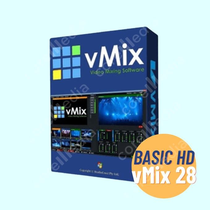 Baru vMix Basic HD Software Video Mixer