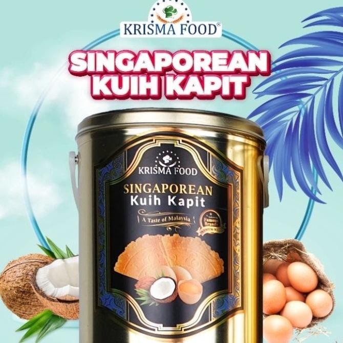 

Grosir Kue Kapit Semprong Krisma Food Kuih Kapit Singapore Original 400Gr