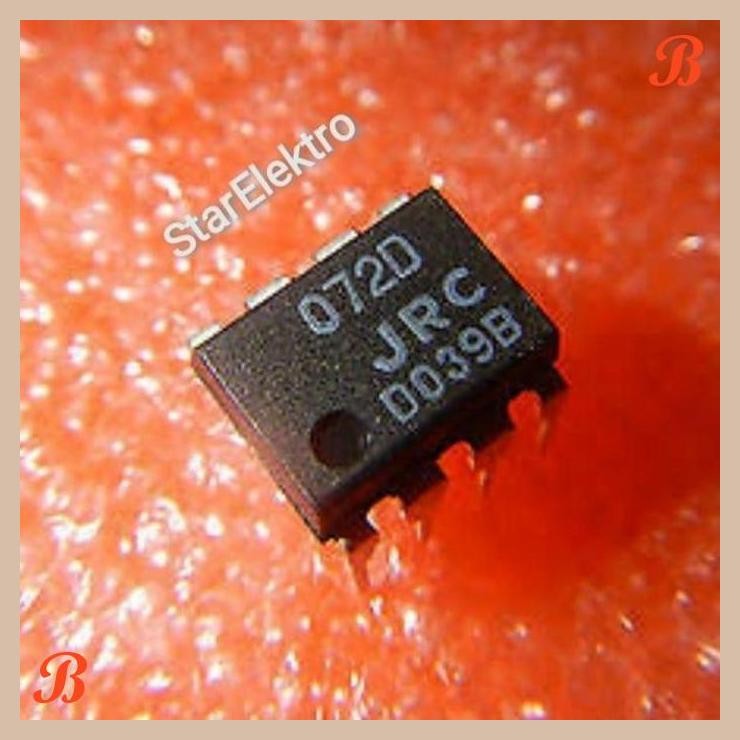 [SRE] JRC072D NJM072D 072D JRC IC Dip-8 Low Noise J-Fet Dual Amplifier