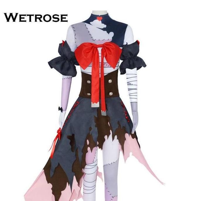 Sale Wetrose Kureiji Ollie Hololive Vtuber Virtual Anchor Cosplay Costume Set Kostum Wanita