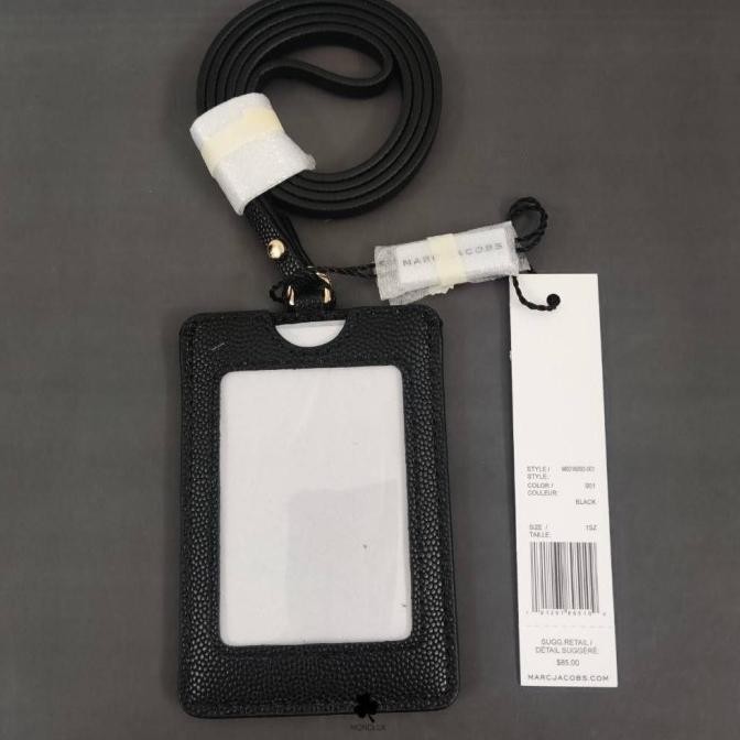 

nwt lanyard M*arc Jacobs lanyard ID card black murah recommended murah