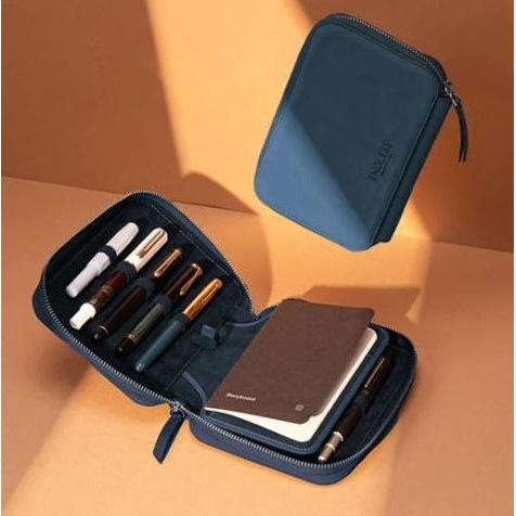 

TERBARU - Endless Leather Adjustable Pen Pouch /Pen Case (10 slots)