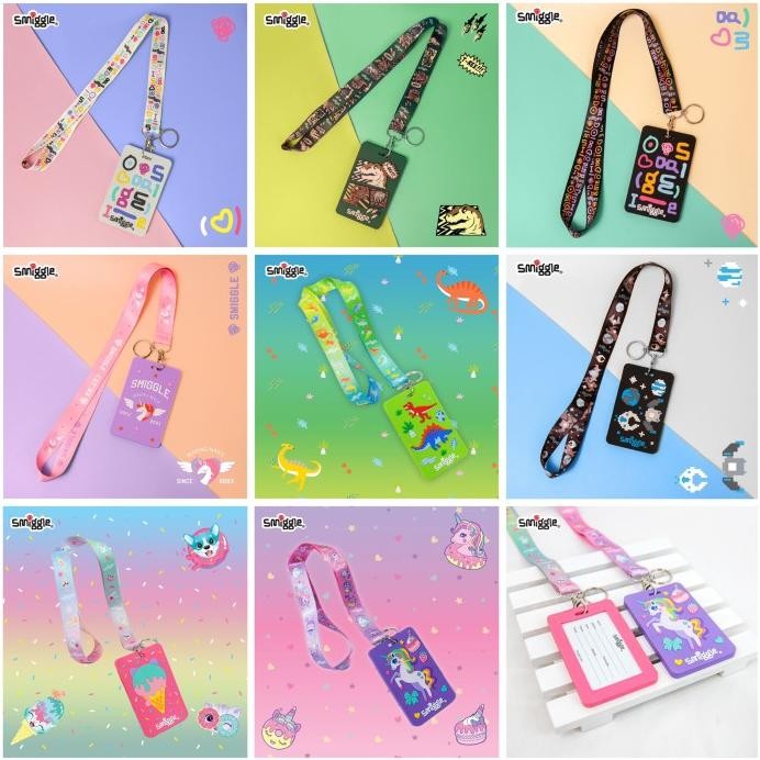 

Smiggle Name tag Lanyard ID Import 1745 murah