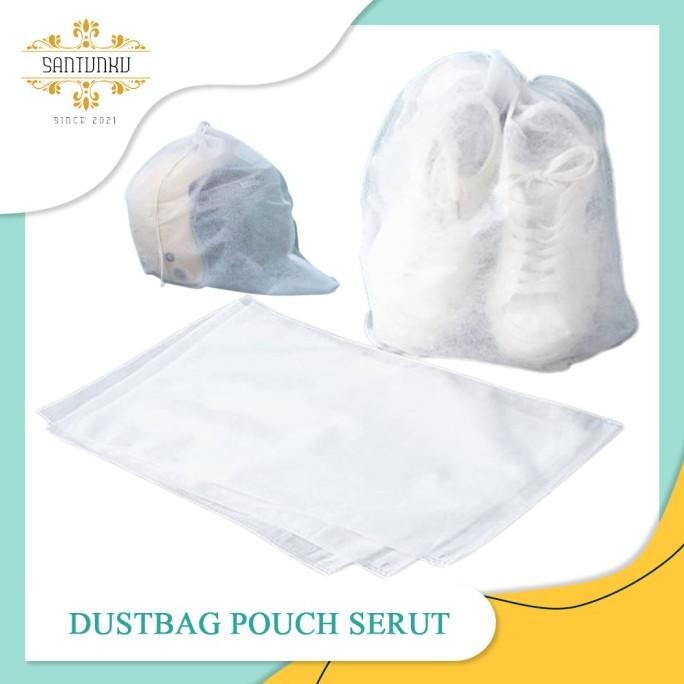 Dustbag Serut Jaring Sepatu Polos [Santunku] Co