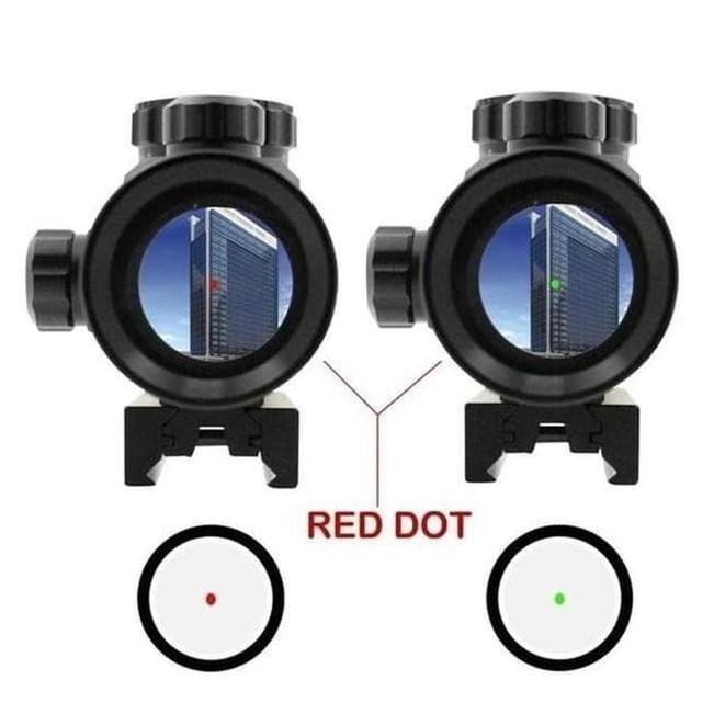 Good Red Dot Laser Merah Hijau Bushnell 1X40 Rdl Telescope Teropong Anti Getar Teleskop Bushnell1X40