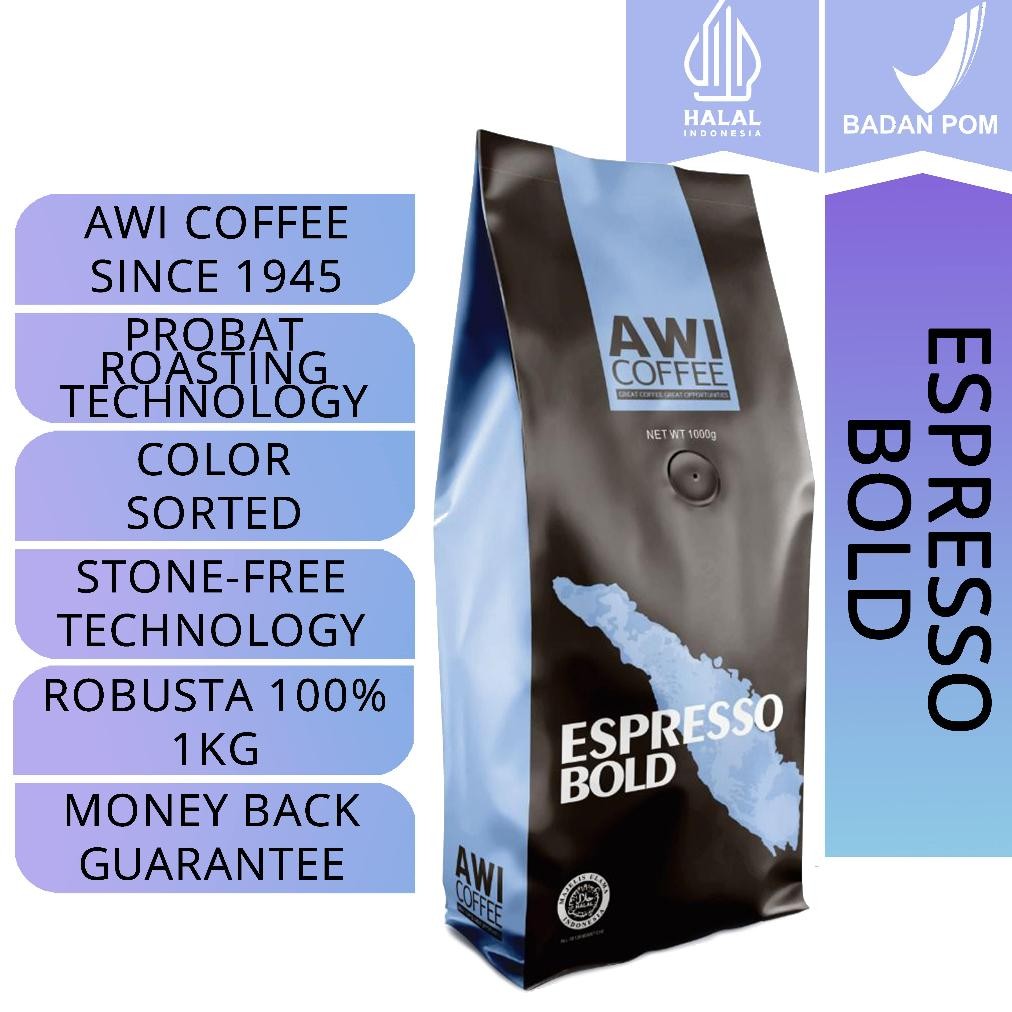 

KOPI SIDIKALANG | Espresso Bold 1kg Biji | kopi blend | AWI COFFEE