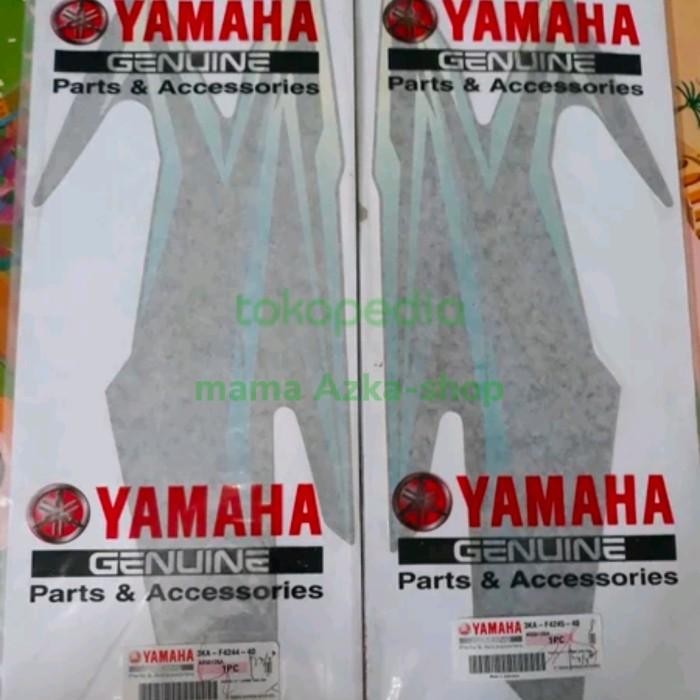 List Striping Rx King 2005 Biru, Original Yamaha Import Premium