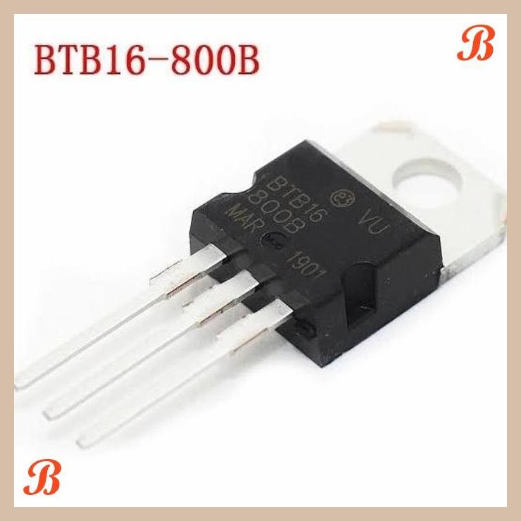 [SRE] BTB16 800B BTB16800B BTB16-800B Triac 800V 16A To-220 Transistor
