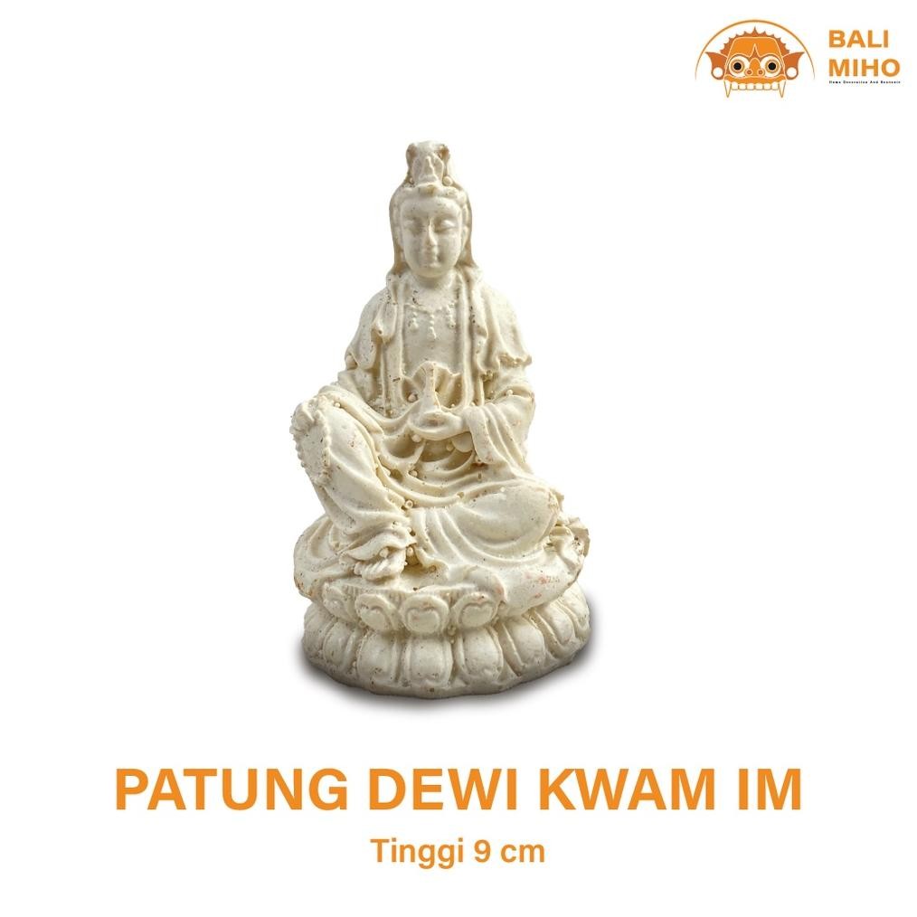 Living Patung Dewi Kwan Im Tinggi 9 Cm - Patung Resin - Patung Dewi Kwan Im 9 Cm - Dewi Kwan Im - De